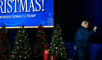 Гринч в Белом доме: хмурый портрет президента США и первой леди стал мрачным символом