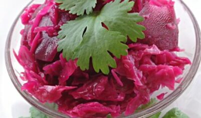 Быстрая маринованная капуста со свеклой вкусный рецепт с фото пошагово и видео