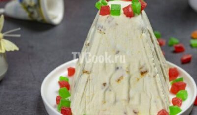 Творожная пасха с курагой и сгущенным молоком вкусный рецепт с фото пошагово и видео