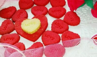 Печенье на день Святого Валентина вкусный рецепт с фото пошагово и видео