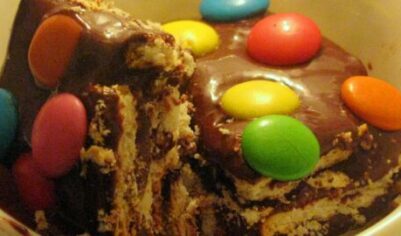 Торт из печенья со сгущенкой вкусный рецепт с фото пошагово и видео