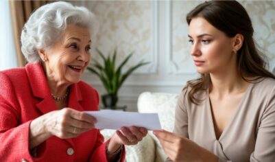 Состоятельная свекровушка решила меня купить