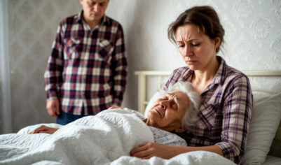 Отказалась ухаживать за больной матерью мужа и дала ему выбор