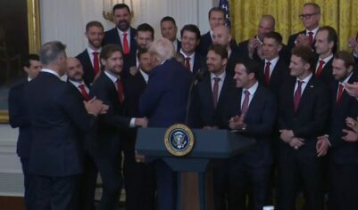 Трамп во второй раз похвалил Сергея Бобровского, назвав его игру феноменальной