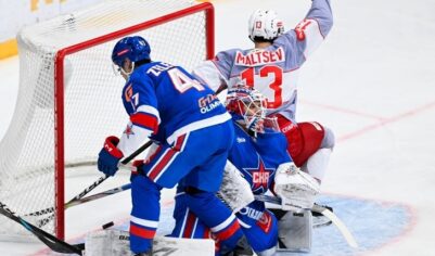 Жамнов доверил молодёжи и обыграл СКА: Данил Пивчулин достиг 100 очков в КХЛ