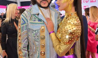 Ольга Бузова и Филипп Киркоров пришли в свадебных нарядах на светское мероприятие (видео)