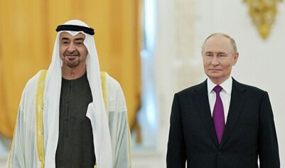 Путин заявил о росте товарооборота с ОАЭ