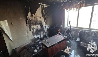 Два кузбассовца едва не сгорели заживо из-за электроприбора