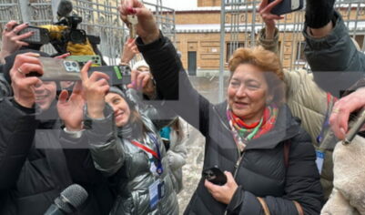 Адвокат Лурье получила ключи от квартиры Долиной (ВИДЕО)