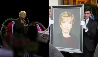 «Она мечтала так уйти»: Юлия Меньшова расплакалась на прощании с Верой Алентовой (ФОТО, ВИДЕО)