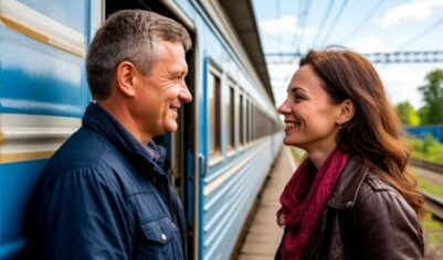 Муж ехал со своей новой пассией на юг, в одном поезде с нами