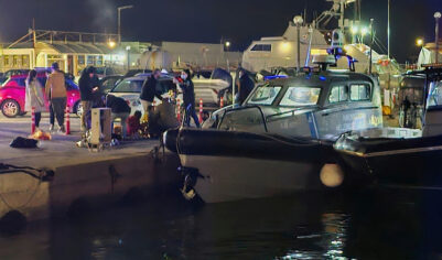 В результате столкновения патрульного судна с катером мигрантов погибли 14 человек