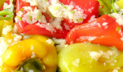 Острая закуска из сладкого перца или жареный болгарский перец в чесночном маринаде вкусный рецепт с фото пошагово и видео