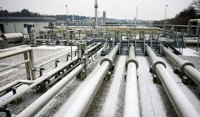 СМИ сообщили об опустошении газохранилищ в Германии до минимума с 2022 года