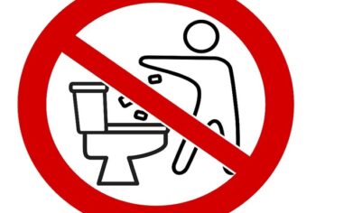 Унитаз не мусоропровод!