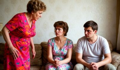 — Я тебе доверила своего сына, а ты сделала из него посмешище, — заявила свекровь невестке.