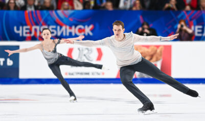 Бойкова и Козловский снова победили Мишину и Галлямова и выиграли финал Гран-при России