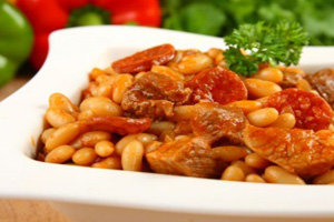 Свинина с фасолью вкусный рецепт с фото пошагово и видео