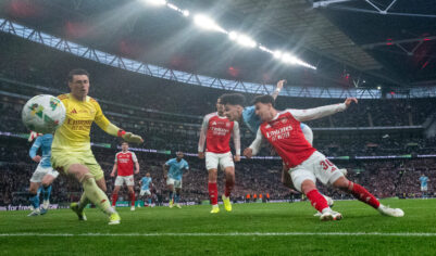 «Манчестер Сити» одолел лидера АПЛ «Арсенал» в финале Кубка английской лиги