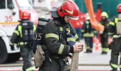 Мужчина и две женщины погибли при пожаре в центре Москвы