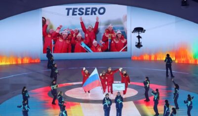 Американцы приветствовали Россию на церемонии открытия Паралимпиады