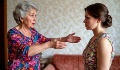 — Ты бы переписала свою квартиру на меня, — заявила свекровь. — И докажешь, что не чужая нам.