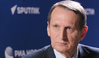 Нарышкин заявил о подготовке Европы к войне с Россией