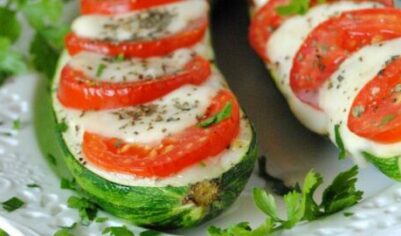 Цукини с моцареллой и помидорами вкусный рецепт с фото пошагово и видео