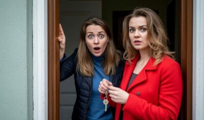 Я постучалась в свою квартиру, и мне открыла незнакомая женщина с удивлённым лицом