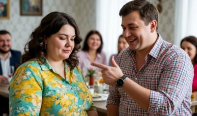 Муж высмеивал меня перед родственниками, пока мы не поменялись с ним местами